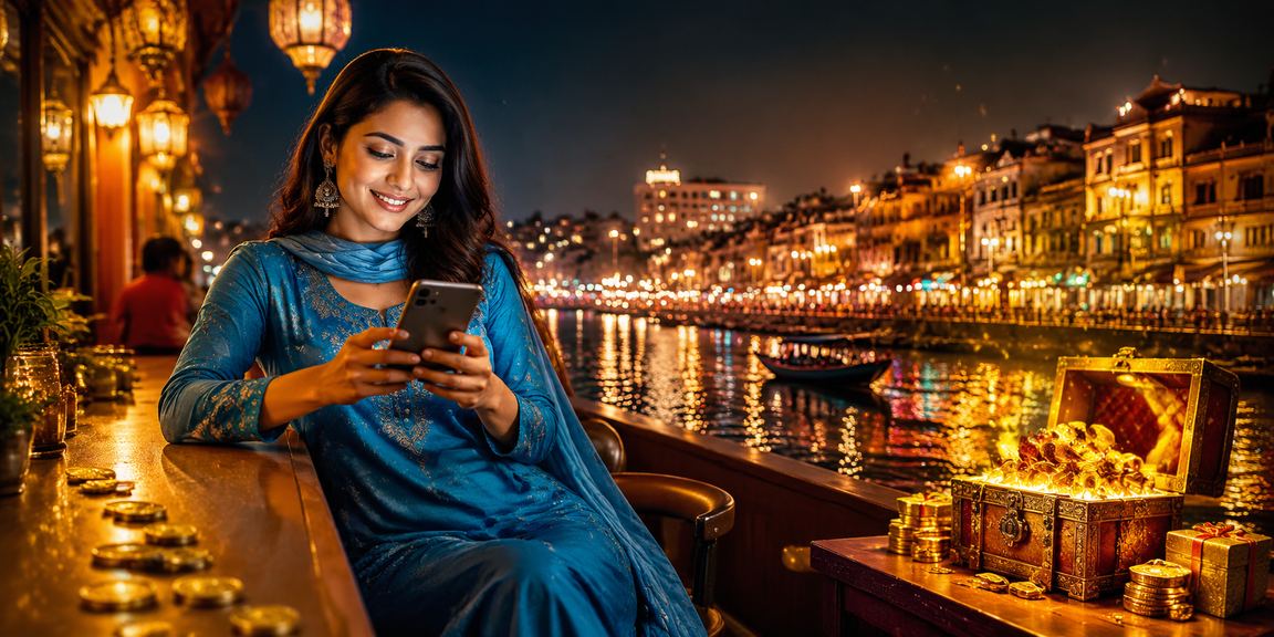 নারায়ণগঞ্জে মোবাইল পেমেন্ট স্যালওয়ার কামিজে পরিহিত মডেল