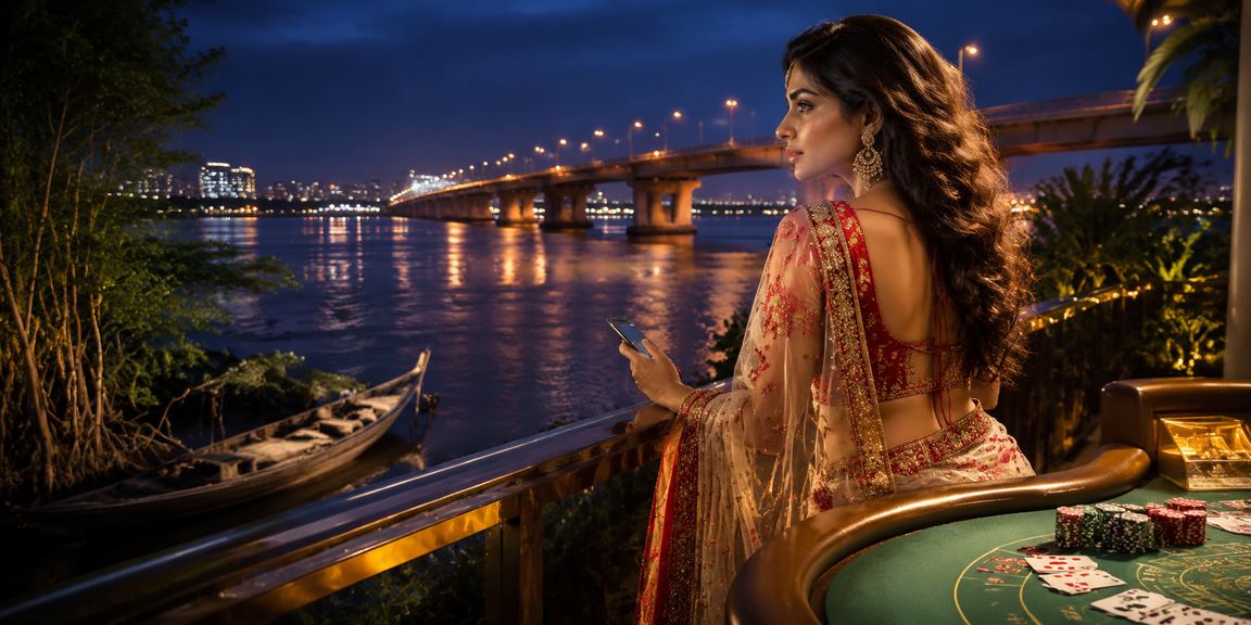 সুন্দরবনে ব্যাকার্যাট খেলায় শাড়ি পরা নারী re7 লাইভ ক্যাসিনো